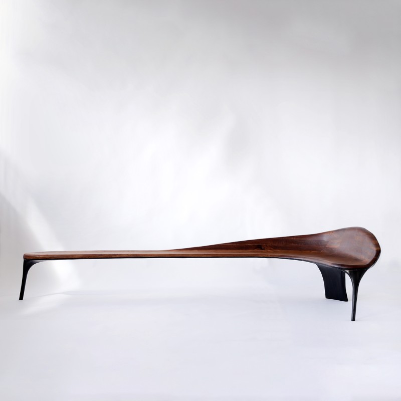 <a href="https://www.galeriegosserez.com/artistes/loellmann-valentin.html">Valentin Loellmann </a> - Steel - Bench